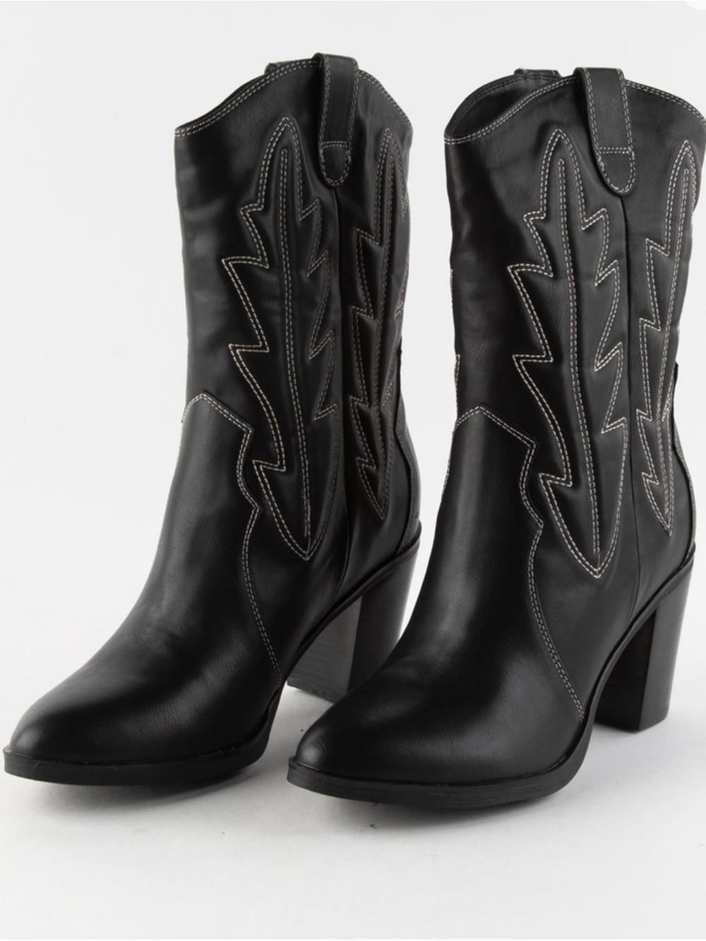 MIA Raylyn Western Block Heel Boot  new sz 9
